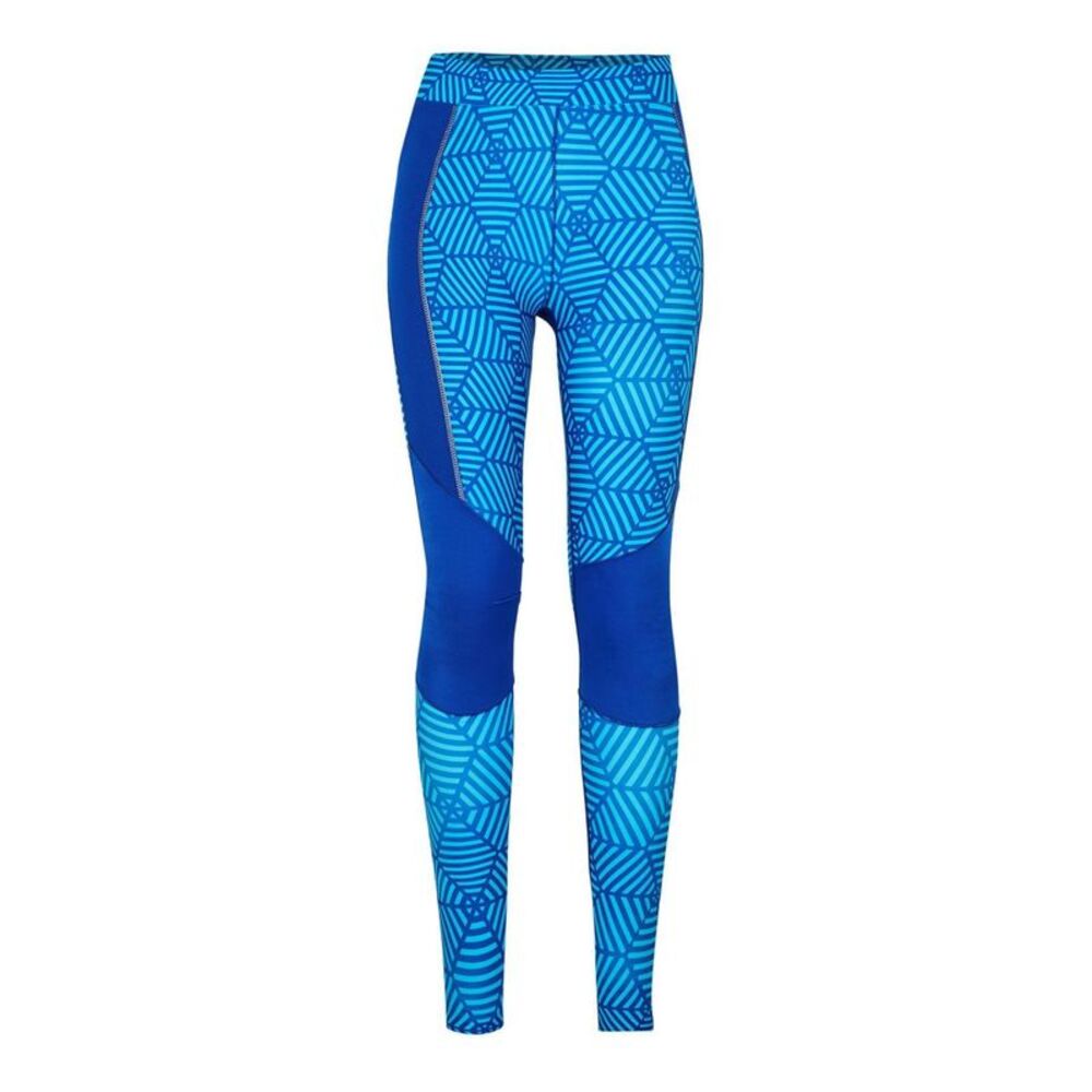 Skins Womens/Ladies Series-5 Performance Leggings / Navy Marl